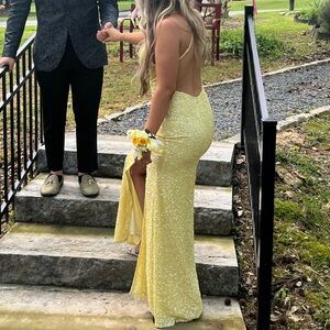 Yellow Prom Dress